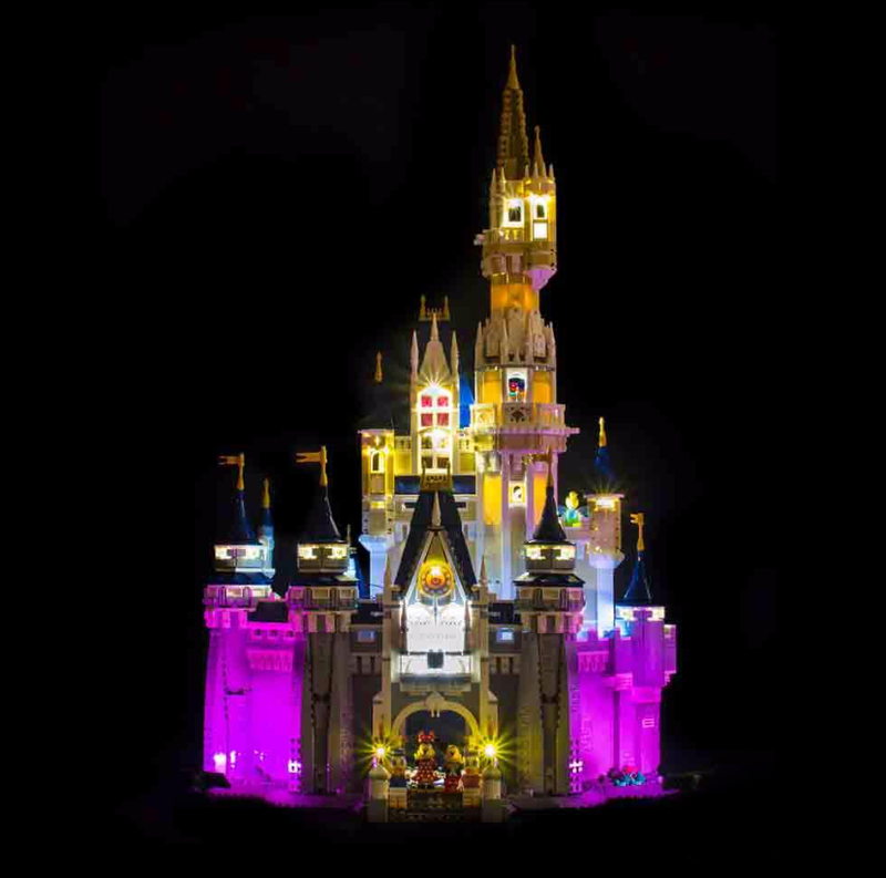 Light My Bricks LEGO Disney Castle 71040 Light Kit LEGO Set Are Not Included My Hobbies