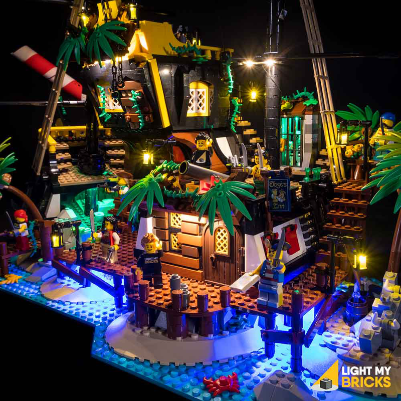 LEGO  Pirates of Barracuda Bay 21322 Light Kit (LEGO Set Are Not Included ) - My Hobbies