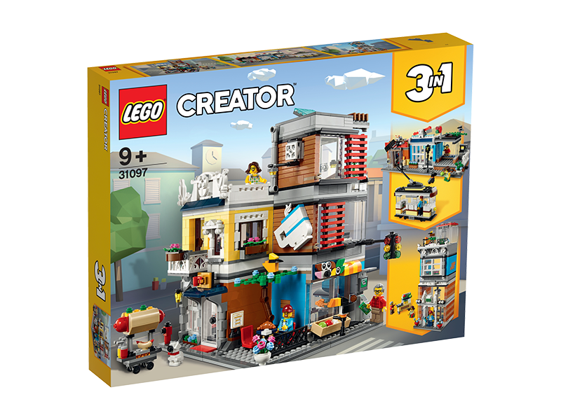 LEGO® 31097 Creator 3-in-1 Townhouse Pet Shop & Café - My Hobbies
