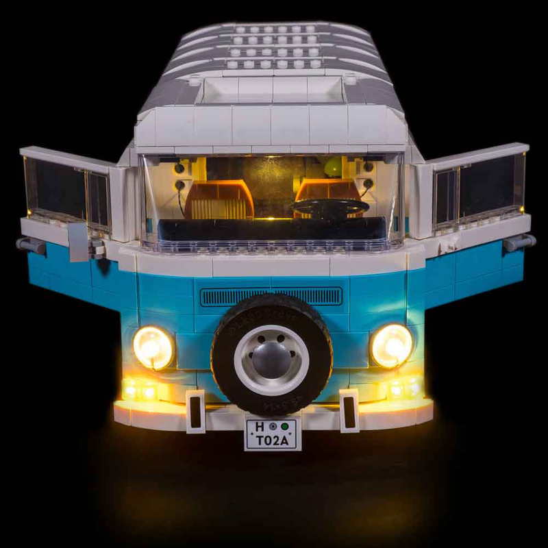 Brick Loot Deluxe LED Lighting Light Kit for Your Lego VW T2 Camper Van Set  10279- (Note: Model is NOT Included)