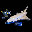 Light My Bricks LEGO NASA Space Shuttle Discovery 10283 Light Kit (LEGO Set Are Not Included ) - My Hobbies