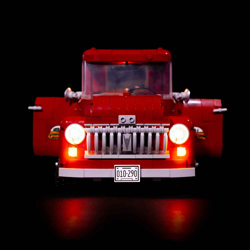 Light My Bricks LEGO Pickup Truck