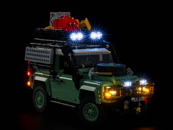 Light My Bricks LEGO Land Rover Classic Defender 90