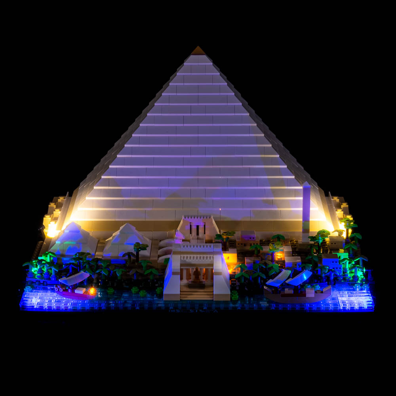 Light My Bricks LEGO Great Pyramid of Giza