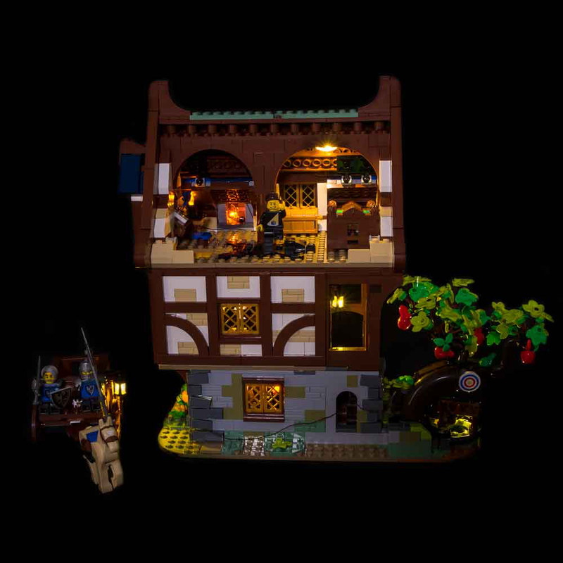 Light My Bricks LEGO Medieval Blacksmith