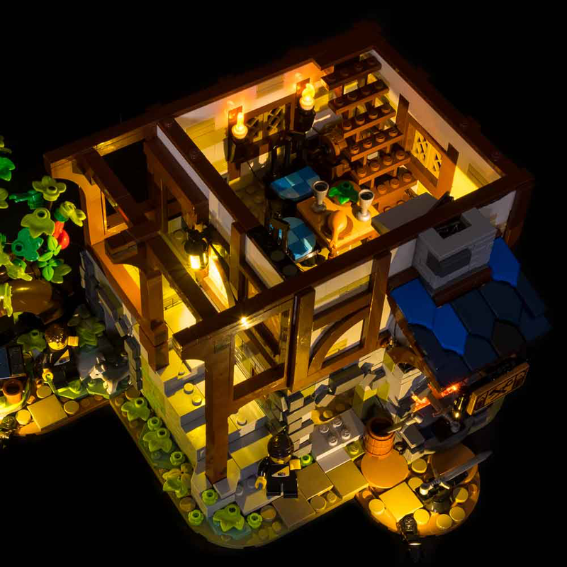 Light My Bricks LEGO Medieval Blacksmith