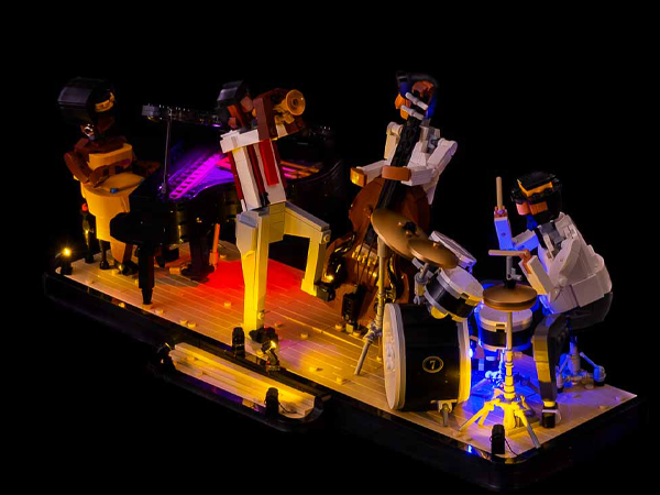 Light My Bricks LEGO Jazz Quartet