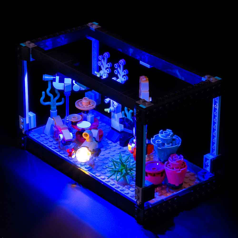 Light My Bricks LEGO Fish Tank 31122 Light Kit LEGO Set Are Not