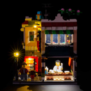 Light My Bricks LEGO Downtown Noodle Shop