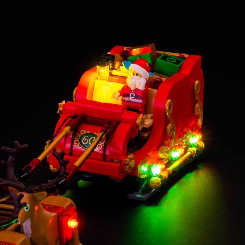 Light My Bricks LEGO Santa's Sleigh