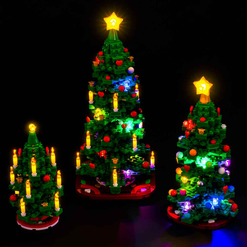 Light My Bricks LEGO Christmas Tree 2-In-1