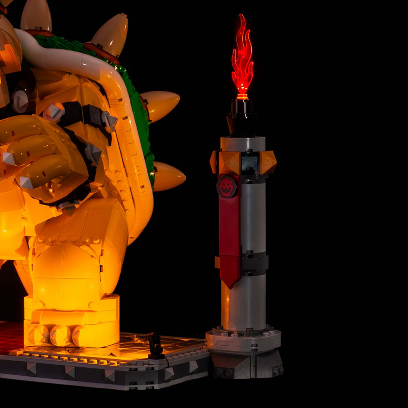 Light My Bricks LEGO Super Mario The Mighty Bowser