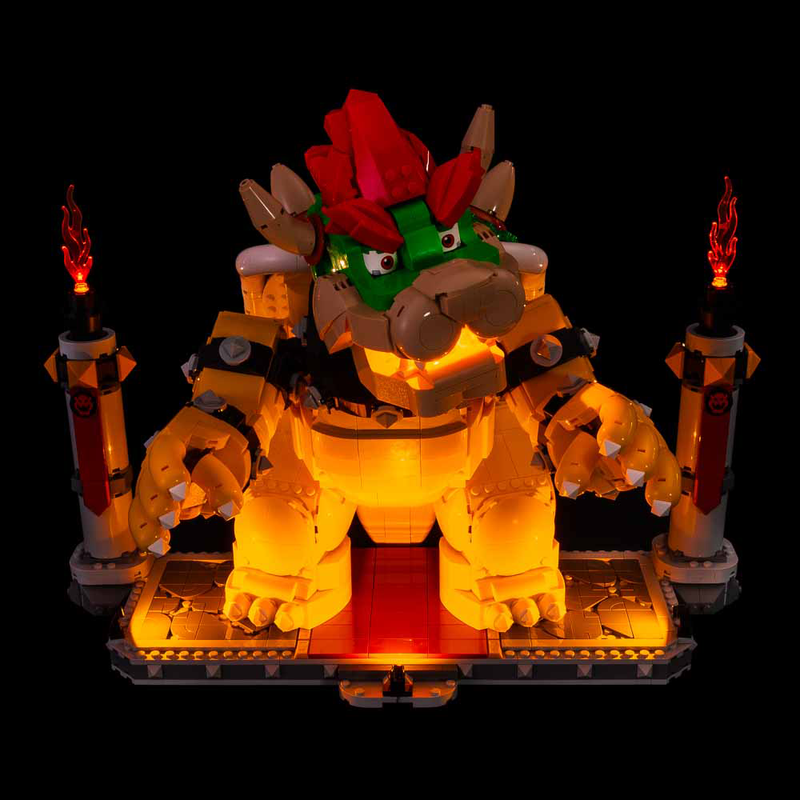 Light My Bricks LEGO Super Mario The Mighty Bowser