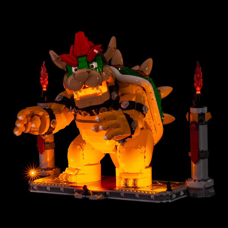 Light My Bricks LEGO Super Mario The Mighty Bowser