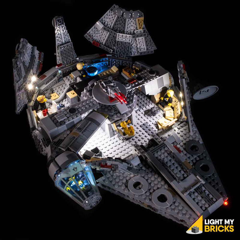 Light My Bricks LEGO Star Wars Millennium Falcon