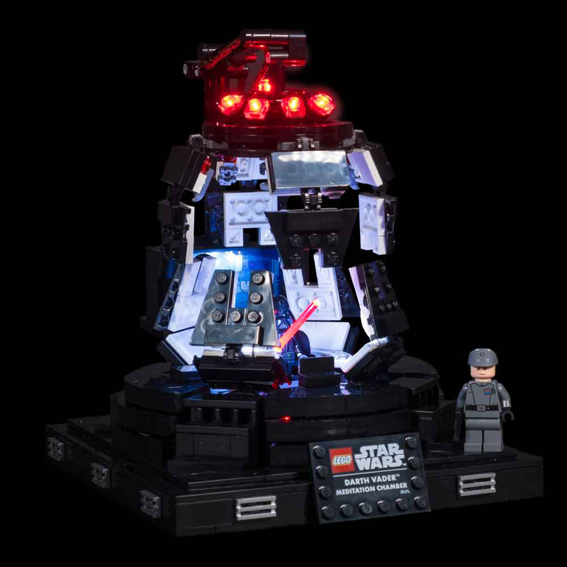 Light My Bricks Light LEGO Darth Vader Meditation Chamber
