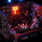 Light My Bricks LEGO Death Star Trash Compactor Diorama