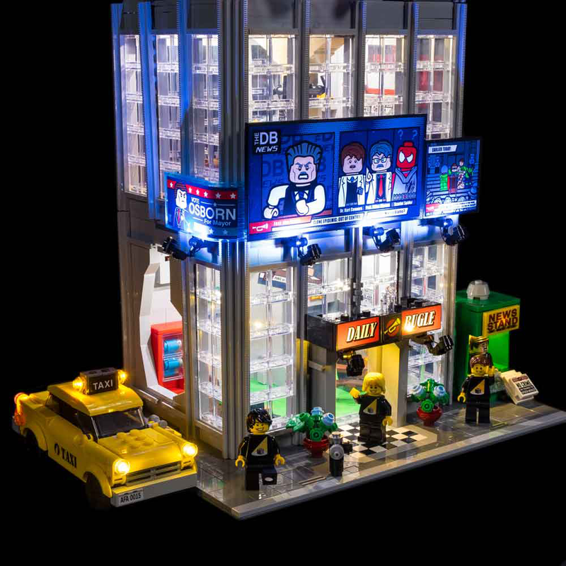Light My Bricks LEGO Daily Bugle 76178 Light Kit - My Hobbies