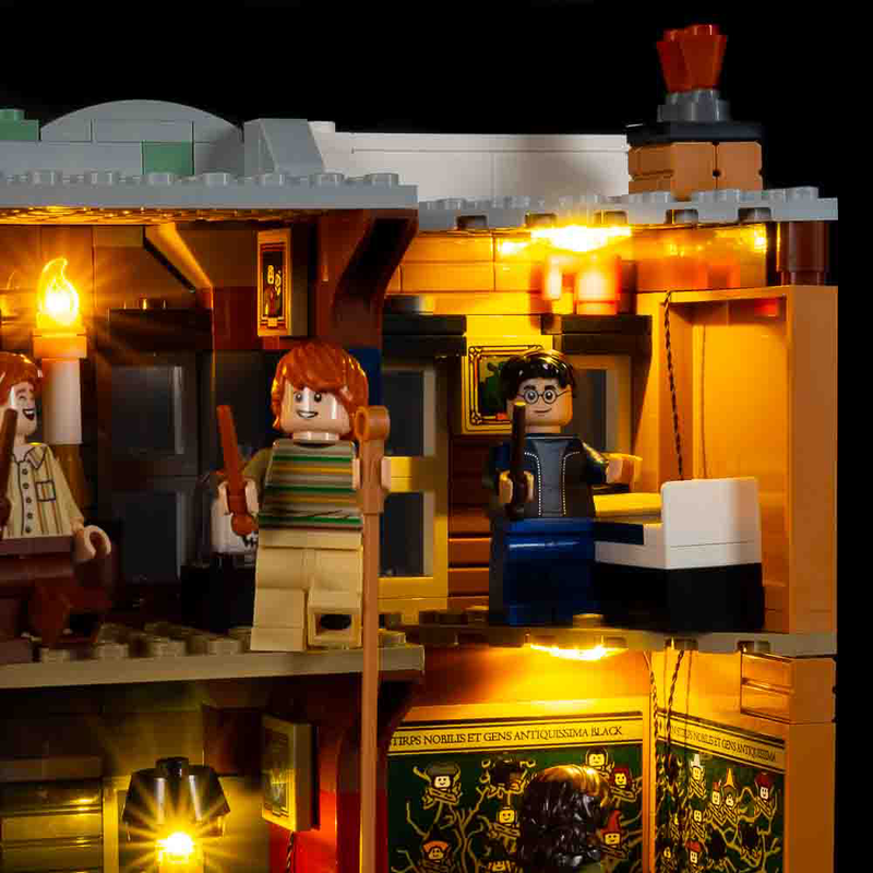 Light My Bricks LEGO Harry Potter 12 Grimmauld Place