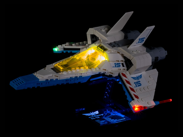 Light My Bricks LEGO Lightyear XL-15 Spaceship