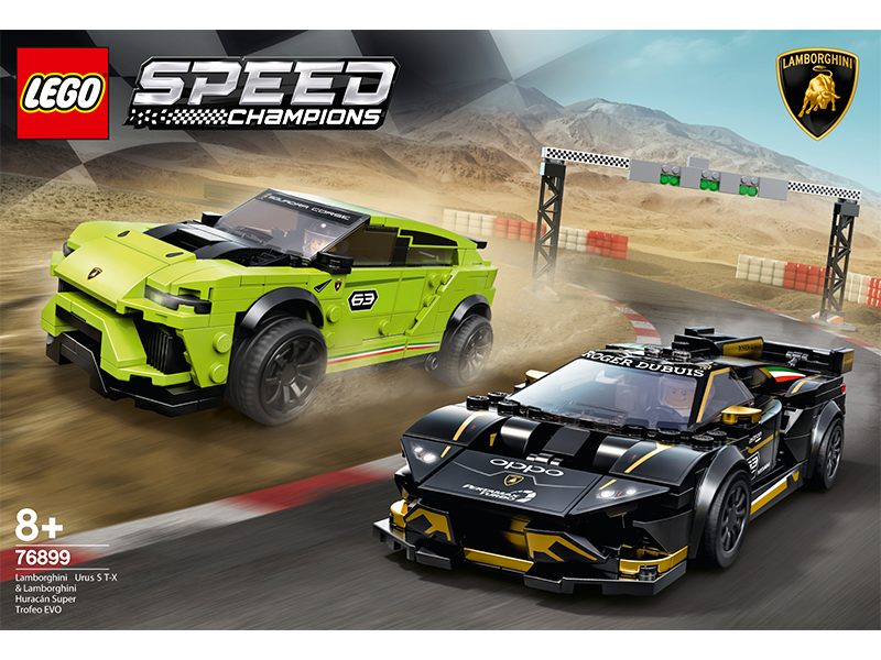 LEGO® 76899 Speed Champions Lamborghini Urus ST-X & Lamborghini Huracán Super Trofeo EVO - My Hobbies
