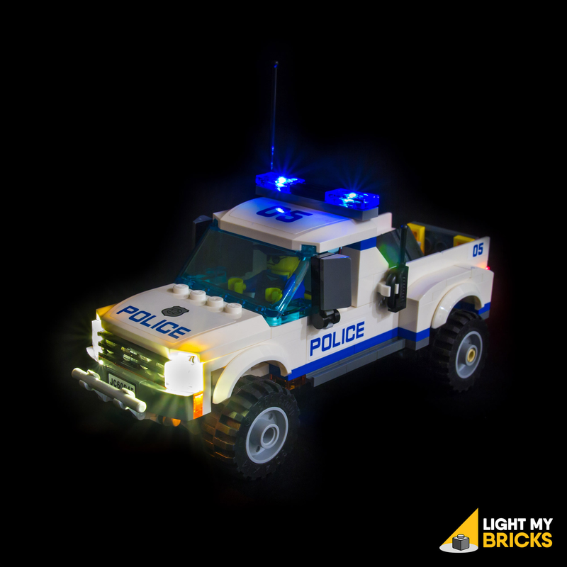 Starter Kit - Police Car (6 Lights) (LEGO Set Are Not Included ) - My Hobbies