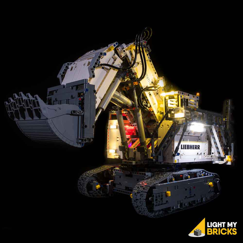 LEGO Liebherr R 9800 Excavator 42100 Light Kit (LEGO Set Are Not Included ) - My Hobbies