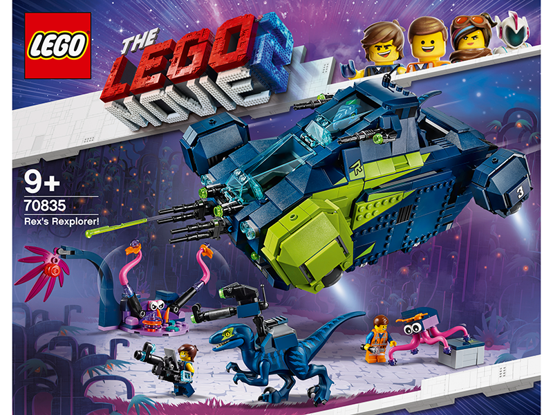 LEGO 70835 THE LEGO MOVIE 2 Rex s Rexplorer My Hobbies