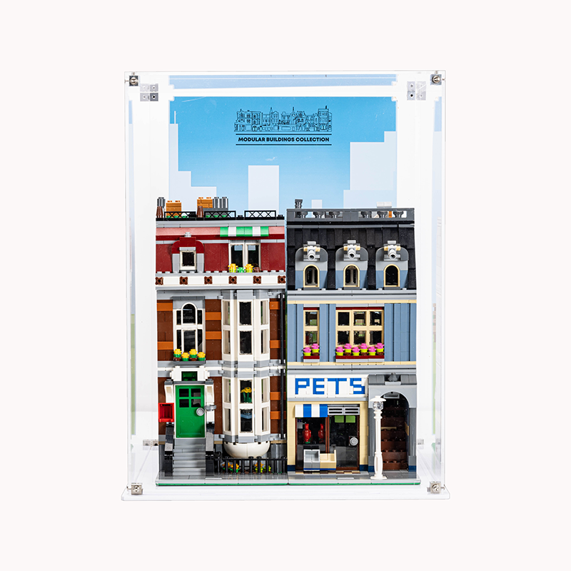LEGO 10218 Creator Pet Shop Modular Building Display Case My Hobbies