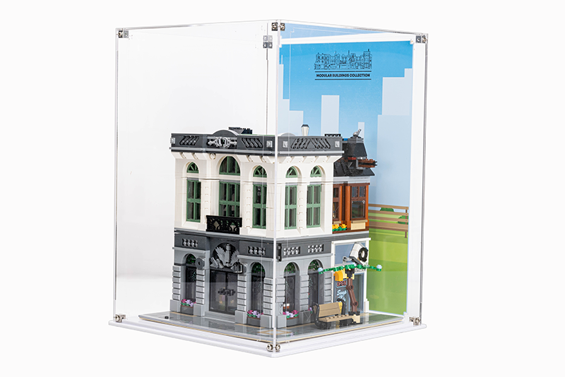 LEGO® 10251 Creator Expert Brick Bank Modular Building Display Case - My Hobbies