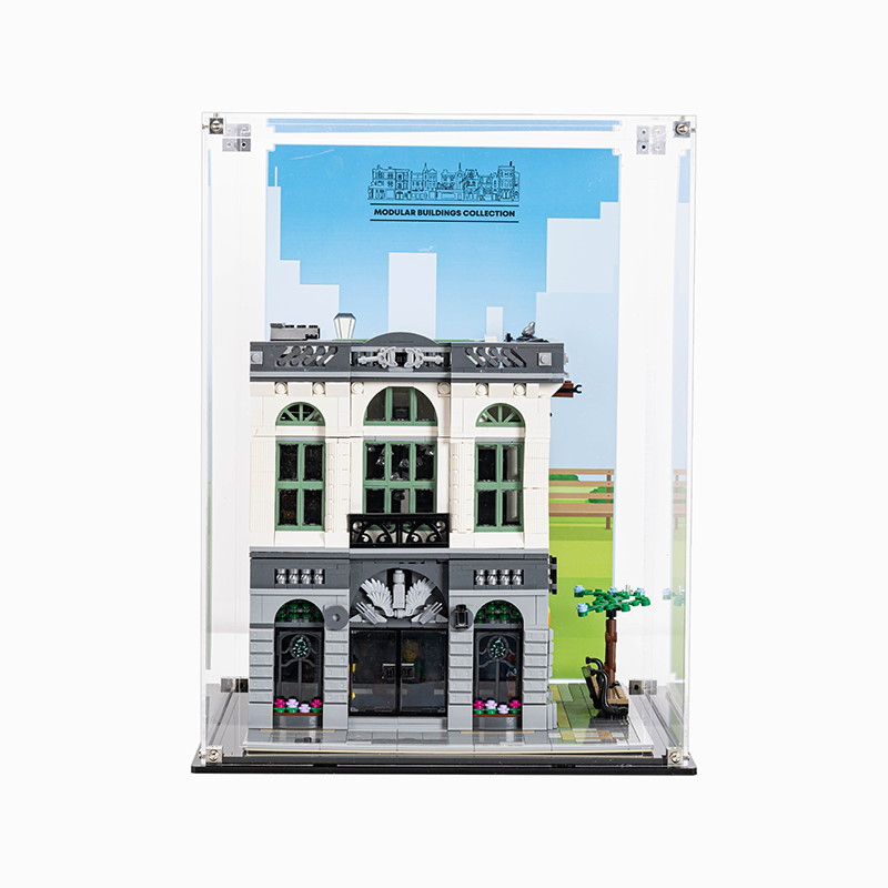 LEGO® 10251 Creator Expert Brick Bank Modular Building Display Case - My Hobbies