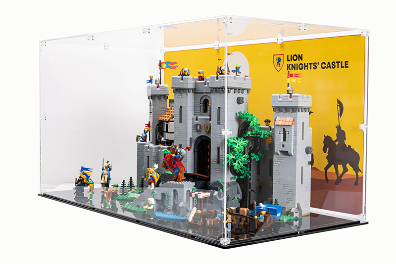 LEGO® Icons Lion Knights' Castle 10305 Display Case - My Hobbies