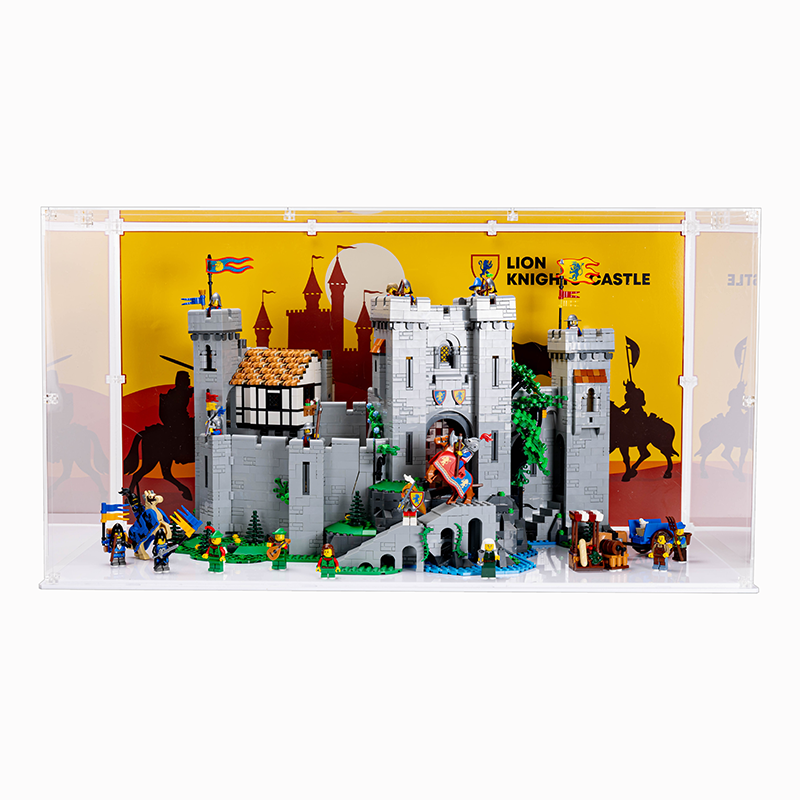 LEGO® Icons Lion Knights' Castle 10305 Display Case - My Hobbies