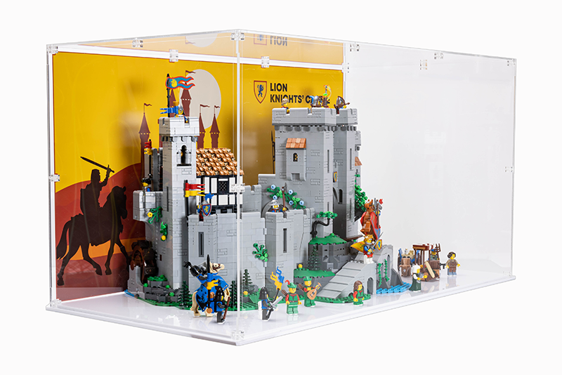 LEGO® Icons Lion Knights' Castle 10305 Display Case - My Hobbies