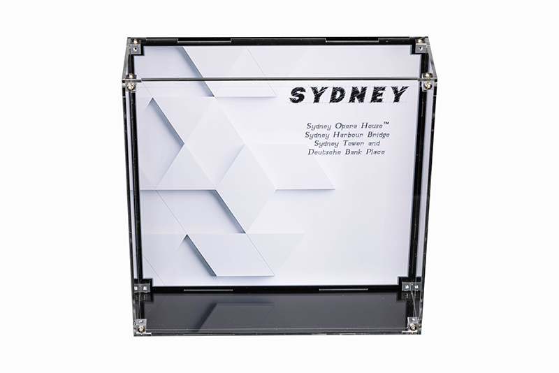 Wall Mounted / Free Standing Display Case for LEGO® Architecture Sydney 21032 - My Hobbies