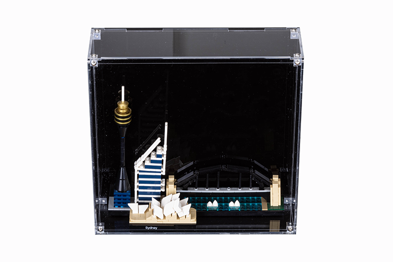 Wall Mounted / Free Standing Display Case for LEGO® Architecture Sydney 21032 - My Hobbies