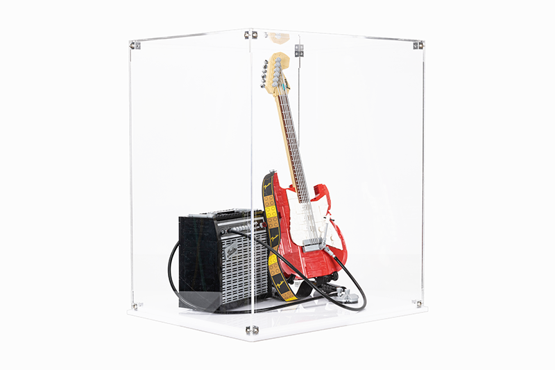 LEGO® 21329 Ideas Fender® Stratocaster™ Display Case - My Hobbies