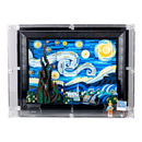 Wall Mounted / Free Standing Display Case for LEGO®  Vincent van Gogh - The Starry Night 21333 - My Hobbies