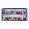 LEGO 71038 complete sets with Wall Mounted Display Case for MinifigurE 71038 (with background)