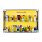 Wall Mounted Display Case for LEGO Minifigure 71045 (Series 25) With/Without background