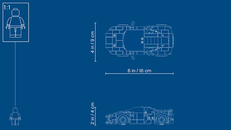 LEGO® 76895 Speed Champions Ferrari F8 Tributo - My Hobbies