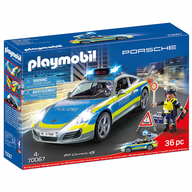 Playmobil - Porsche 911 Carrera 4S Police - My Hobbies