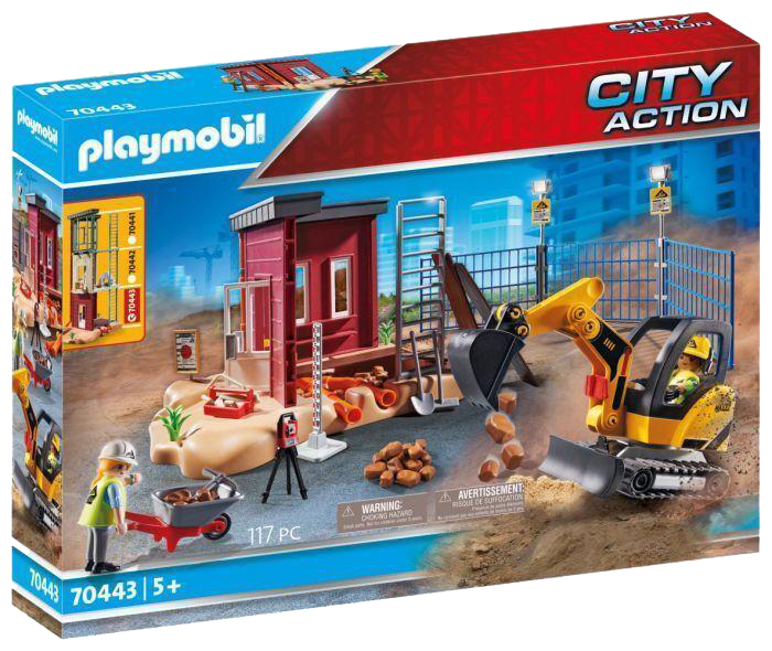 Playmobil - Small excavator 70443 - My Hobbies