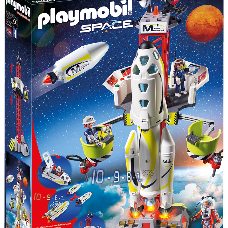 Playmobil Mission Rocket with Launch Site My Hobbies
