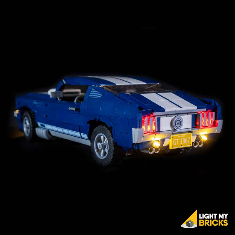 Light My Bricks LEGO Ford Mustang GT 10265 Light Kit (LEGO Set Are Not– My  Hobbies