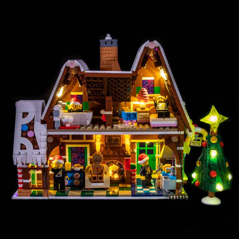 Lights for lego gingerbread house sale