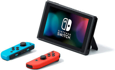 Nintendo Switch Joy-Con Console 2019 - Neon Blue/Red - My Hobbies