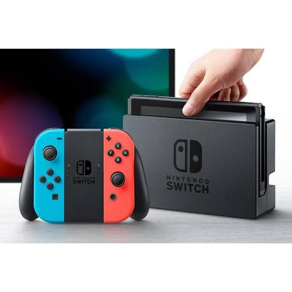 Nintendo Switch Joy-Con Console 2019 - Neon Blue/Red - My Hobbies