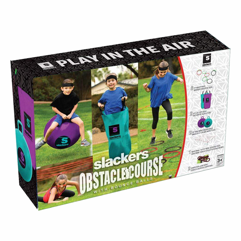 Slackers Ninja Obstacle Course w/bounce balls - My Hobbies