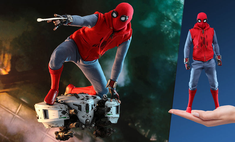 Hot Toys Spider-Man: Far From Home - Spider-Man Homemade Suit 1:6 Scale Figure - My Hobbies